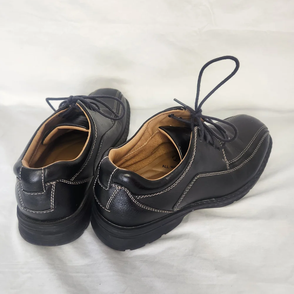 Dockers‎ Black Leather Oxfords
